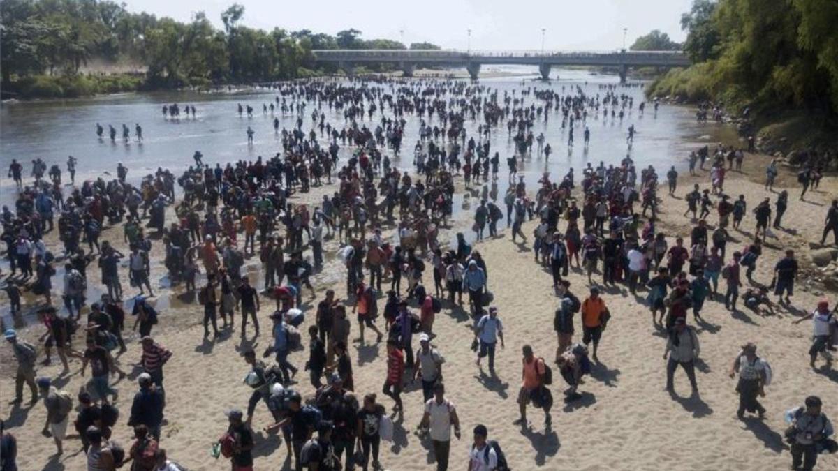 caravana-migrante-rio-suchiate