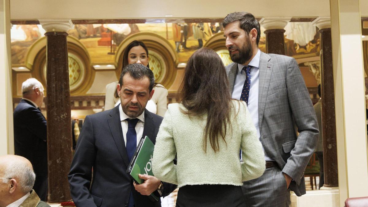 Dos investigados en Vox por  falsificar  la firma de Antelo en la Asamblea de Murcia