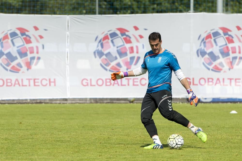 Entrenamiento del Real Oviedo