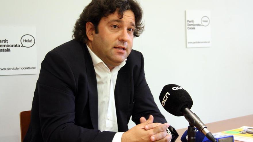 Marc Gafarot, candidat del PDC a Girona