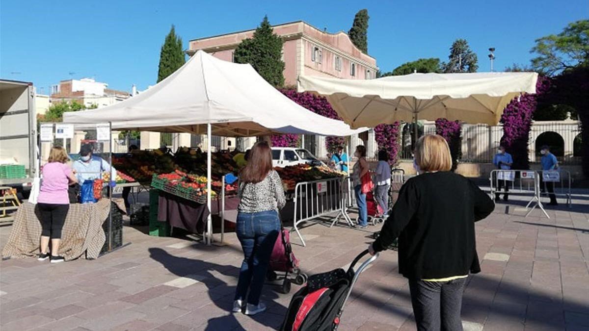 Gavà ampliará el servicio del Mercat de Pagès los sábados.