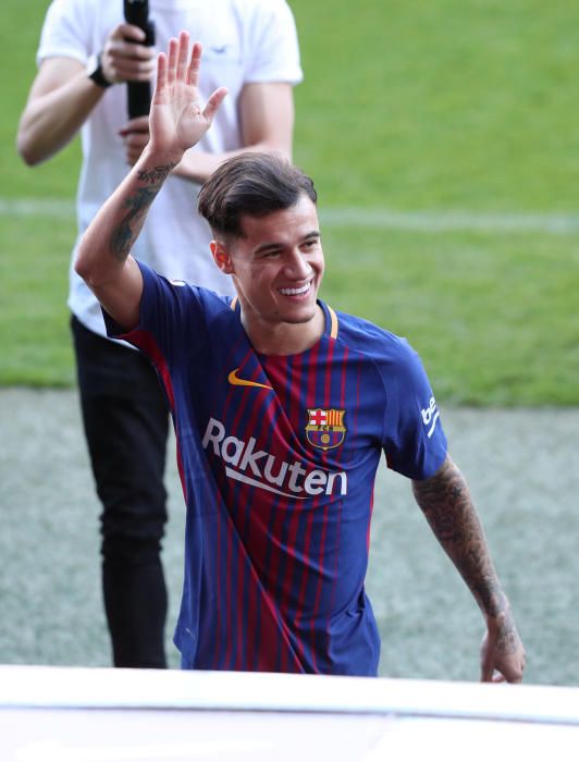 Presentació de Phillippe Coutinho