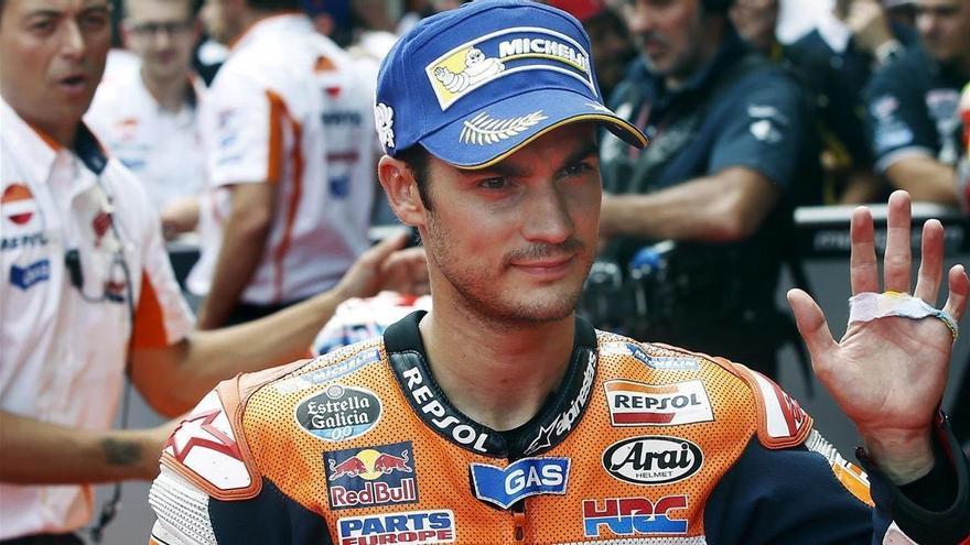 Dani Pedrosa anuncia, en Alemania, su retirada entre lágrimas