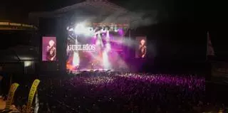 Unos 17.000 asistentes disfrutan con Antonio Orozco y Miguel Ríos