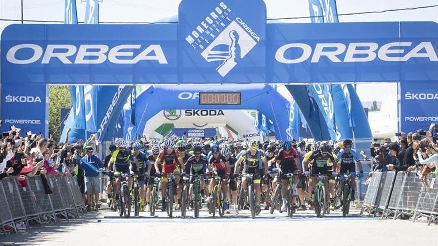 La Orbea Monegros demuestra su solidez con 8.000 ciclistas