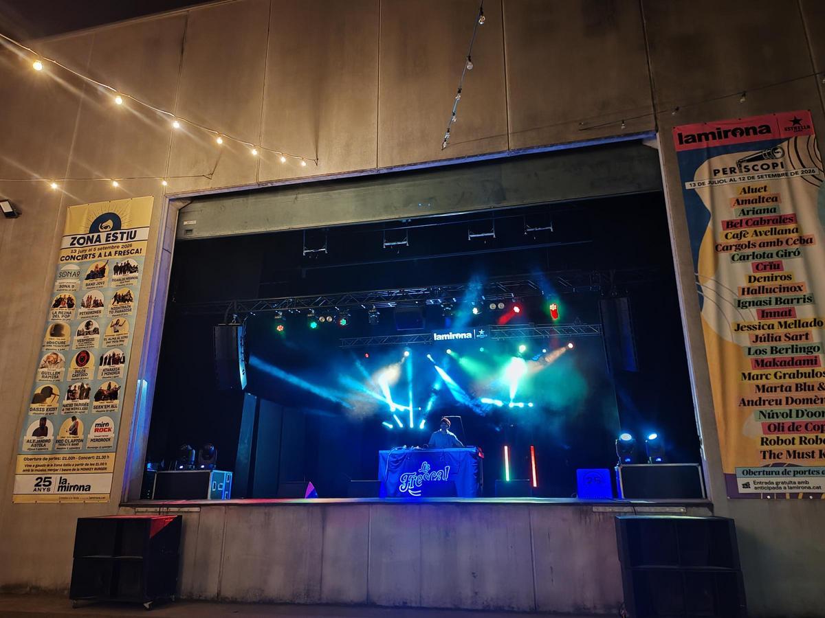 La sessió de discoteca de divendres passat, a la Mirona
