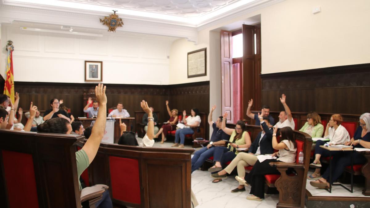 Votación de la moción en el pleno.