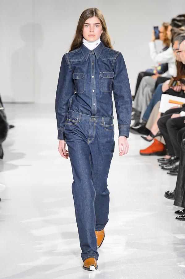 'Total look' vaquero de Calvin Klein