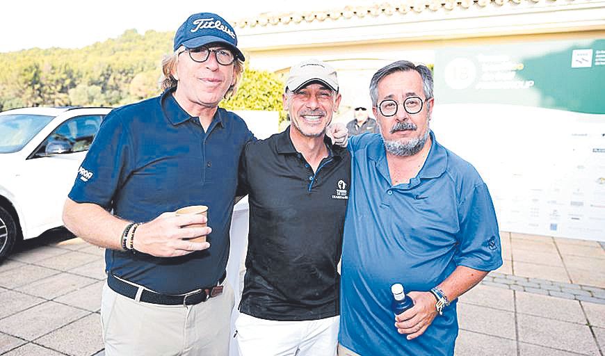 Dino Jaume, Sebastià Oliver Y Fernando Ibáñez.