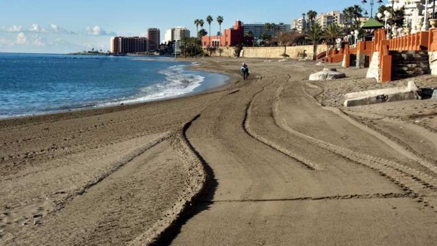 Playa de Santa Ana en Benalmádena.