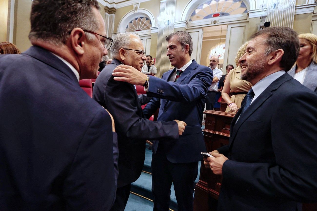 Segunda sesión del debate de investidura en el Parlamento de Canarias