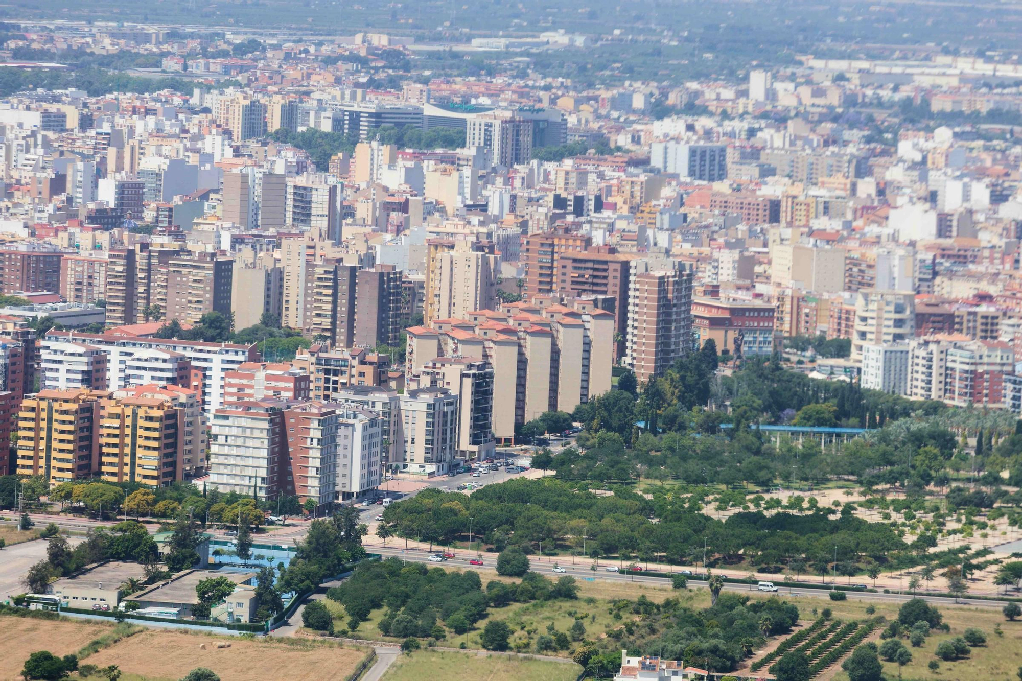 Castelló 'a vista de pájaro'