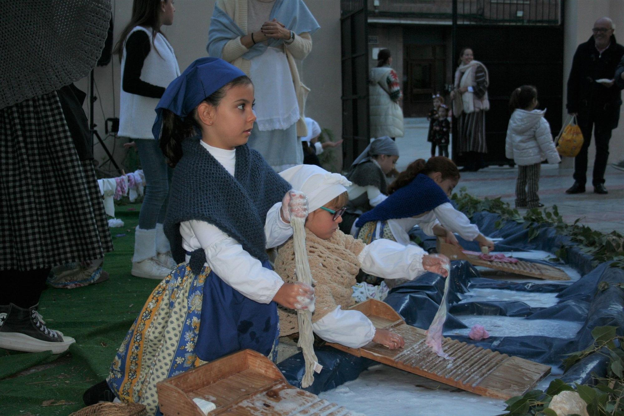 Belén Viviente del colegio San Francisco de Lorca