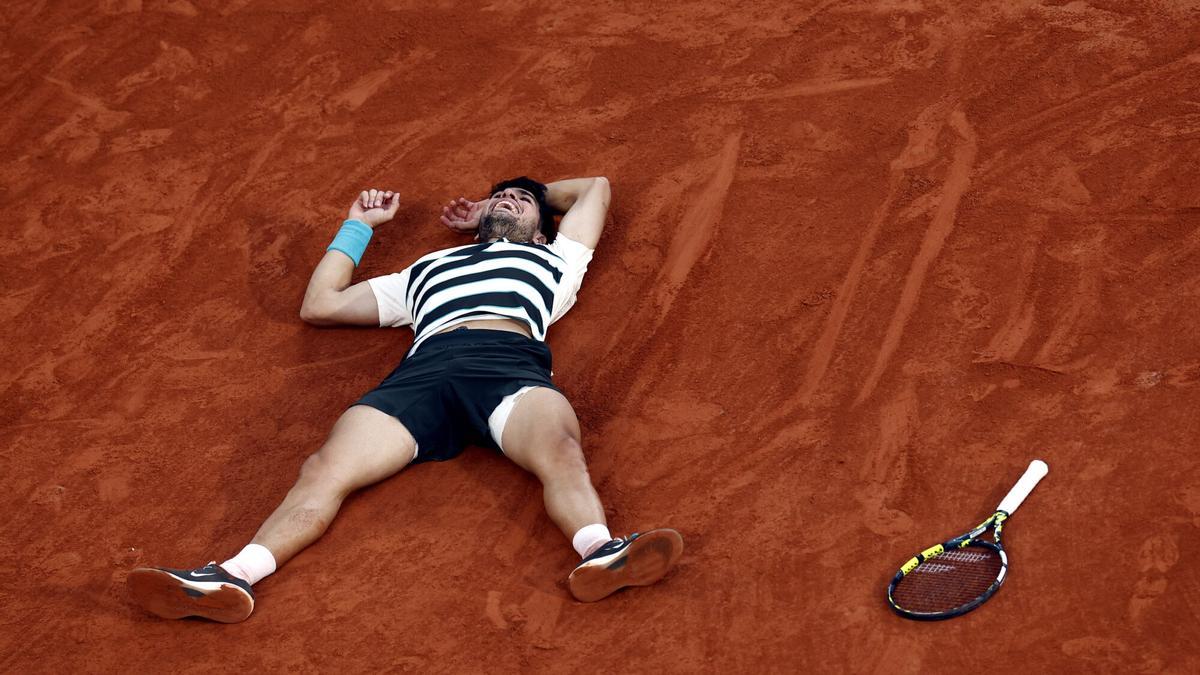 La final de Roland Garros: Sinner - Alcaraz, en imágenes