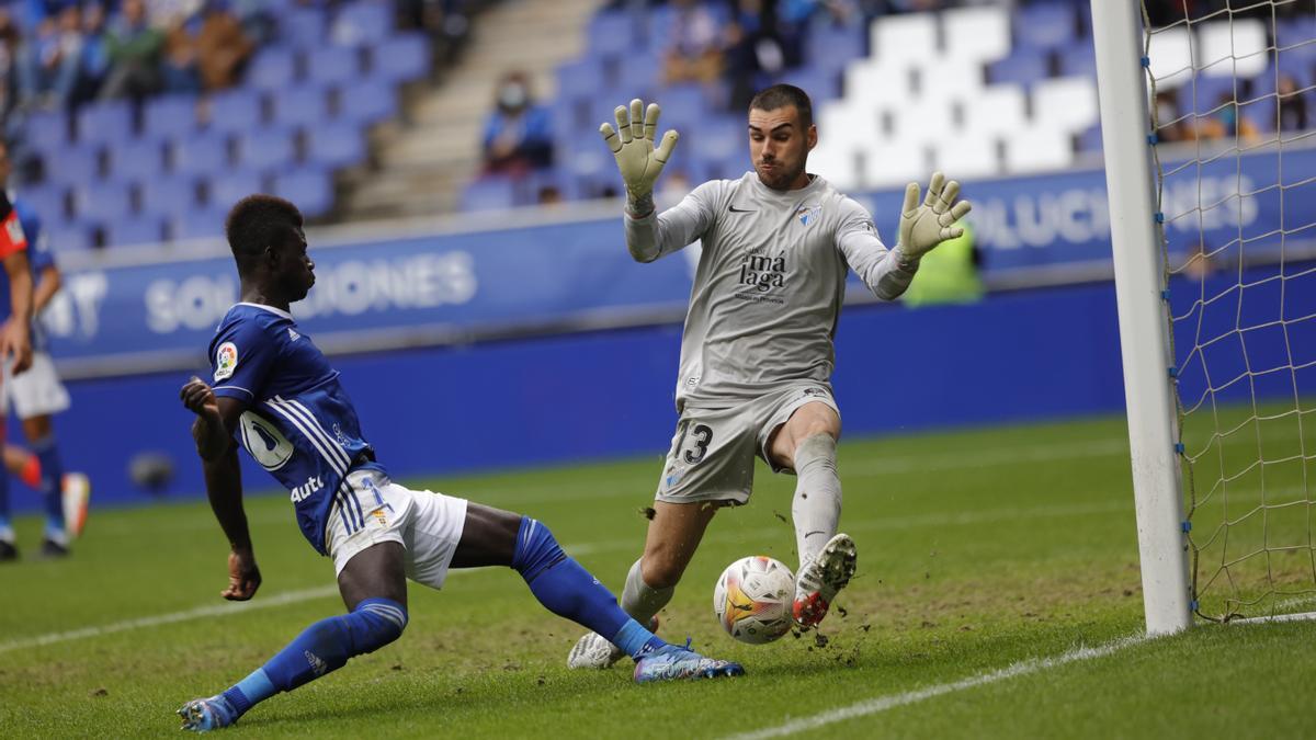 El partido del Oviedo, en imágenes