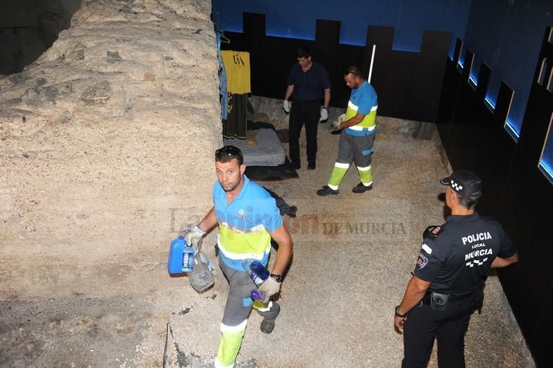 Desalojan al presunto violador del parking de la Glorieta