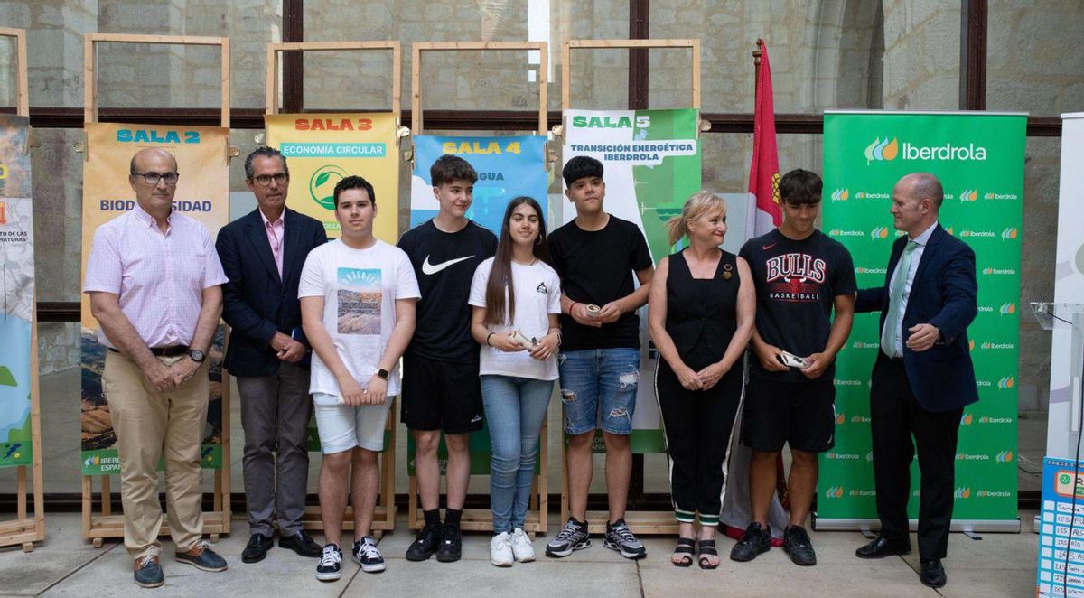 El equipo del IES Poeta Claudio Rodríguez, segundo clasificado en el torneo. | Ana Burrieza