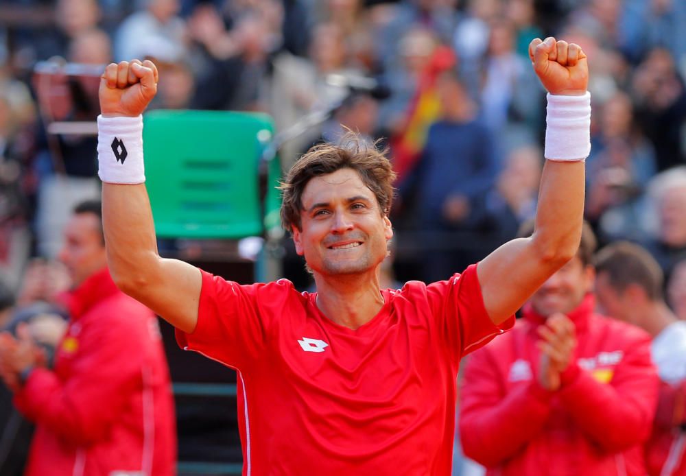 Copa Davis: David Ferrer - Philipp Kohlschreiber