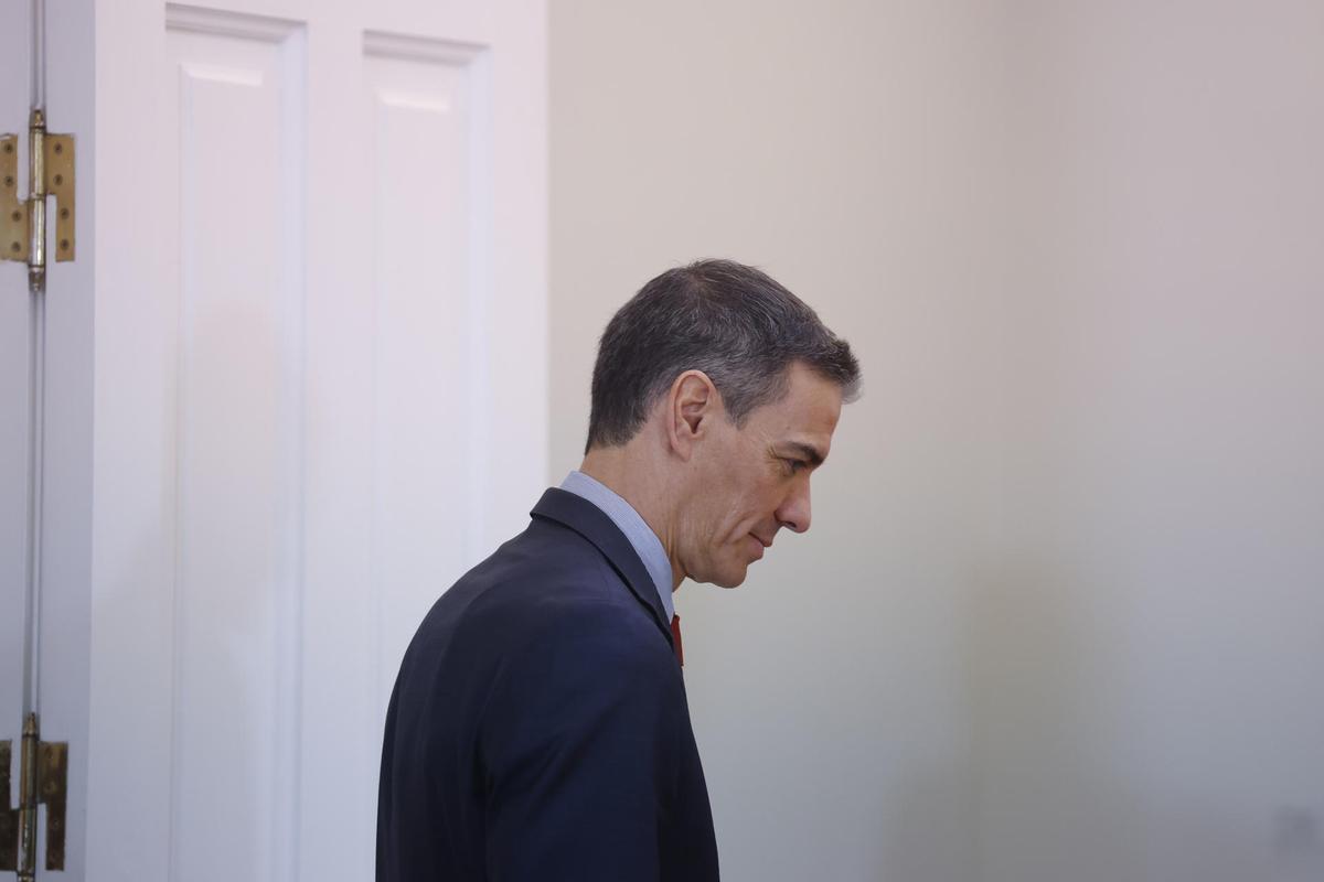 El presidente del Gobierno, Pedro Sánchez