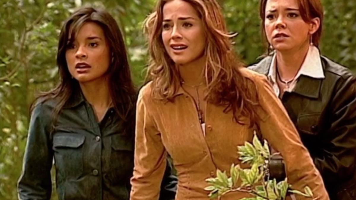 Danna García, Natasha Klauss y Paola Rey en 'Pasión de Gavilanes'