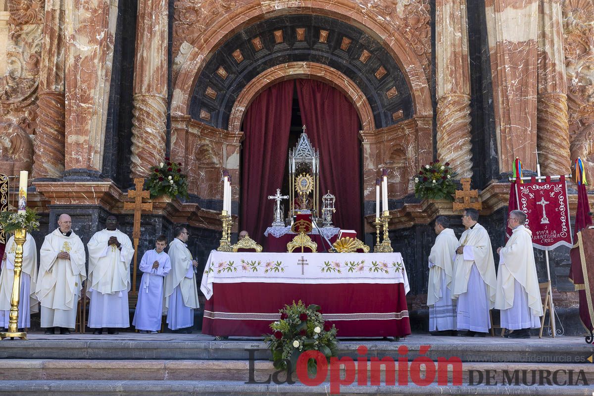 Así se ha vivido la misa ofrenda a la Vera Cruz del Bando Moro de Caravaca