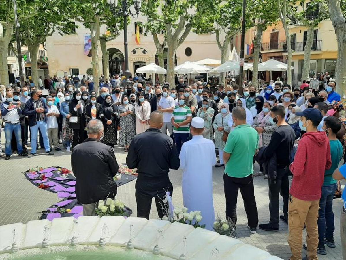 Imagen de un acto del colectivo marroquí en Mallorca