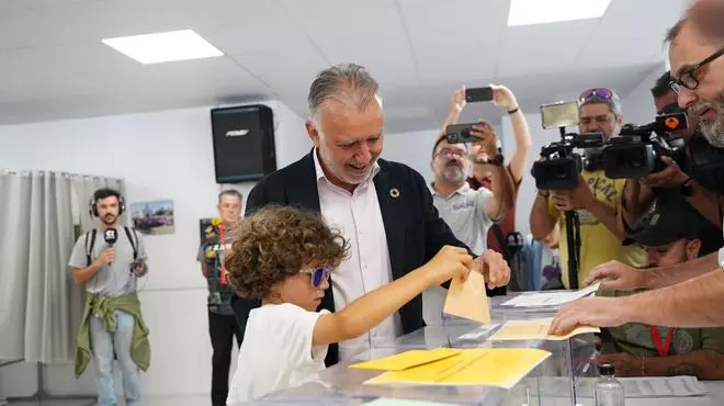 Así han votado los candidatos en Canarias