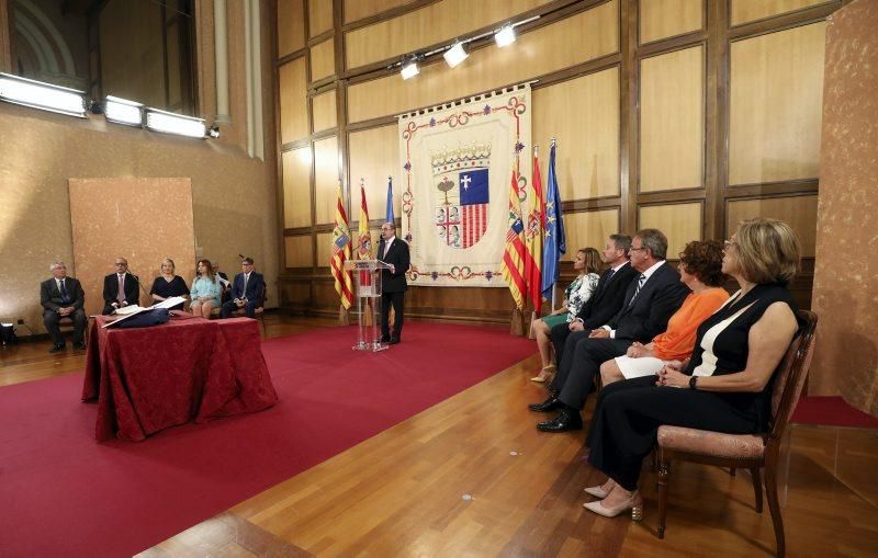 Toma de posesión de las consejeras y consejeros del Gobierno de Aragón