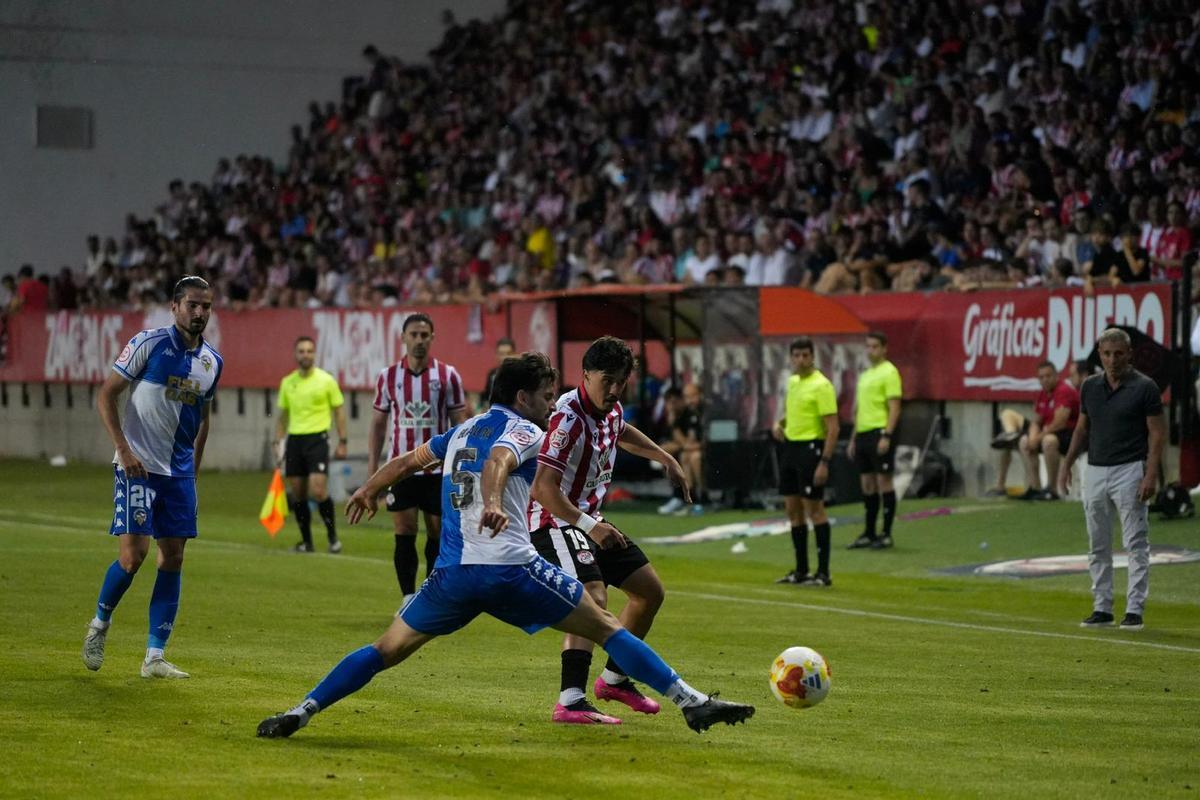 GALERÍA | Las imágenes del primer asalto de la eliminatoria entre el Zamora CF y el Sabadell