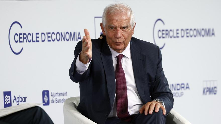 Josep Borrell en el Cercle d'Economia.