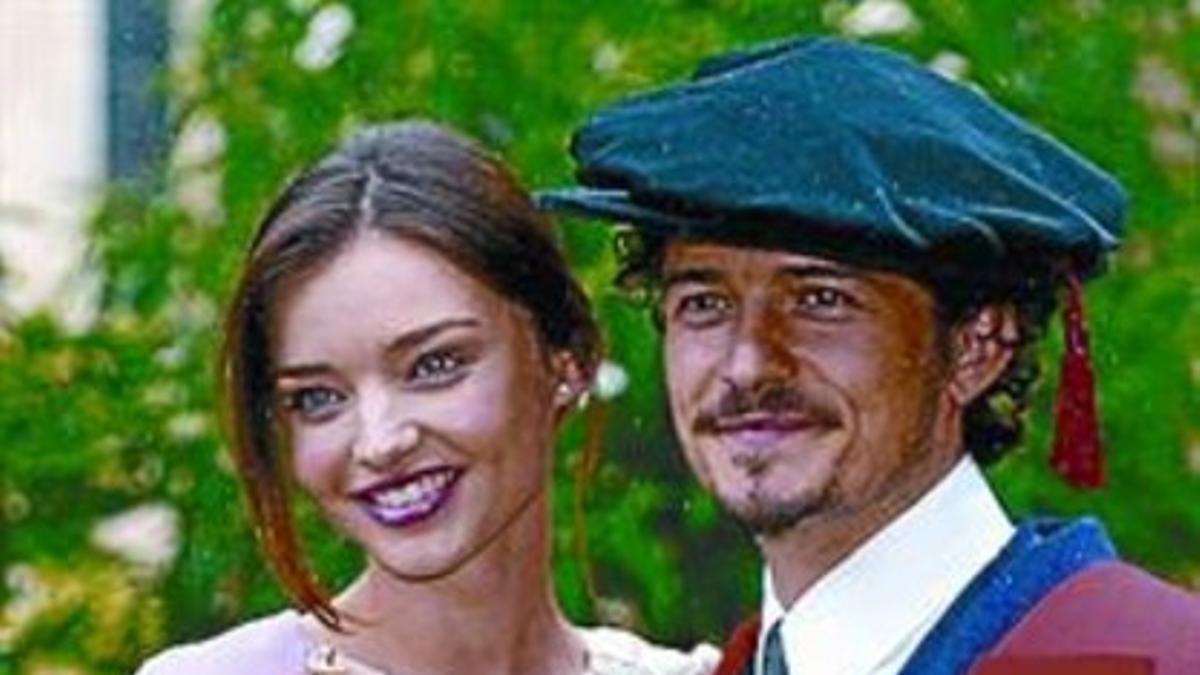 Miranda Kerr y Orlando Bloom, padres de un niño_MEDIA_1