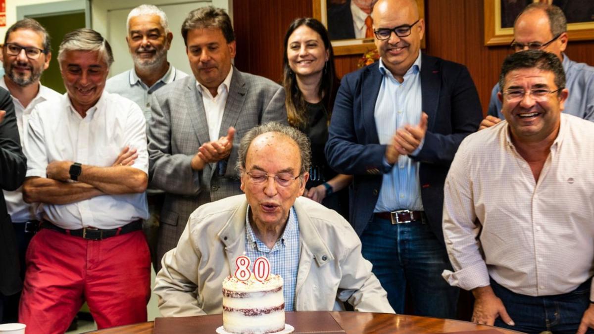 Asocelpa celebra el cumpleaños de Juan Francisco Fonte