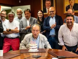 Asocelpa celebra el cumpleaños de Juan Francisco Fonte