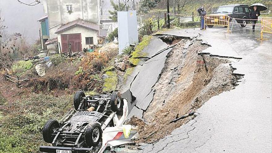 Cuatro muertos por el temporal de lluvia en Asturias