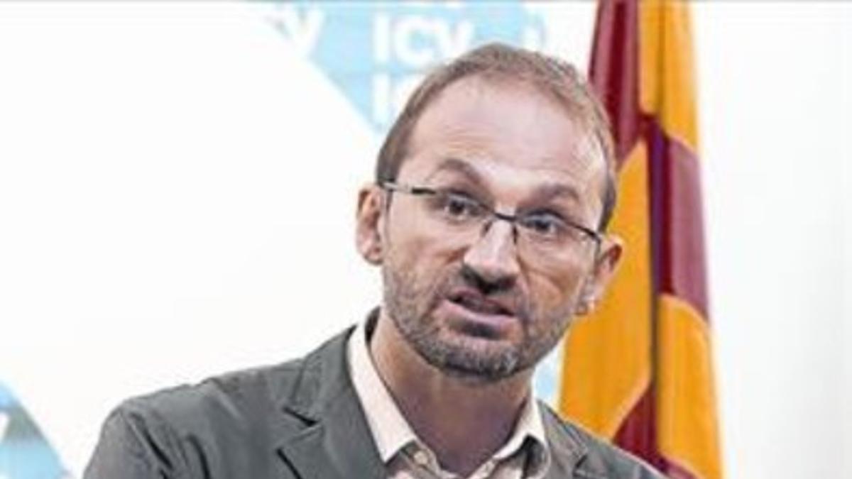 Joan Herrera, coordinador nacional de ICV.