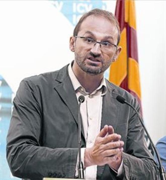 Joan Herrera, coordinador nacional de ICV.