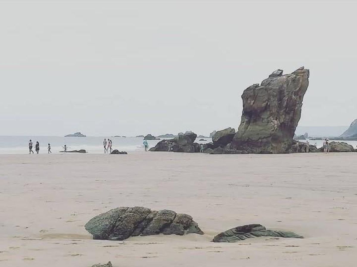 Vista de la playa del Aguilar.