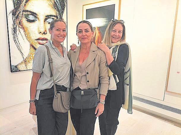 Fiona Ferrer, Pepa Olmedo y Águeda Ropero.