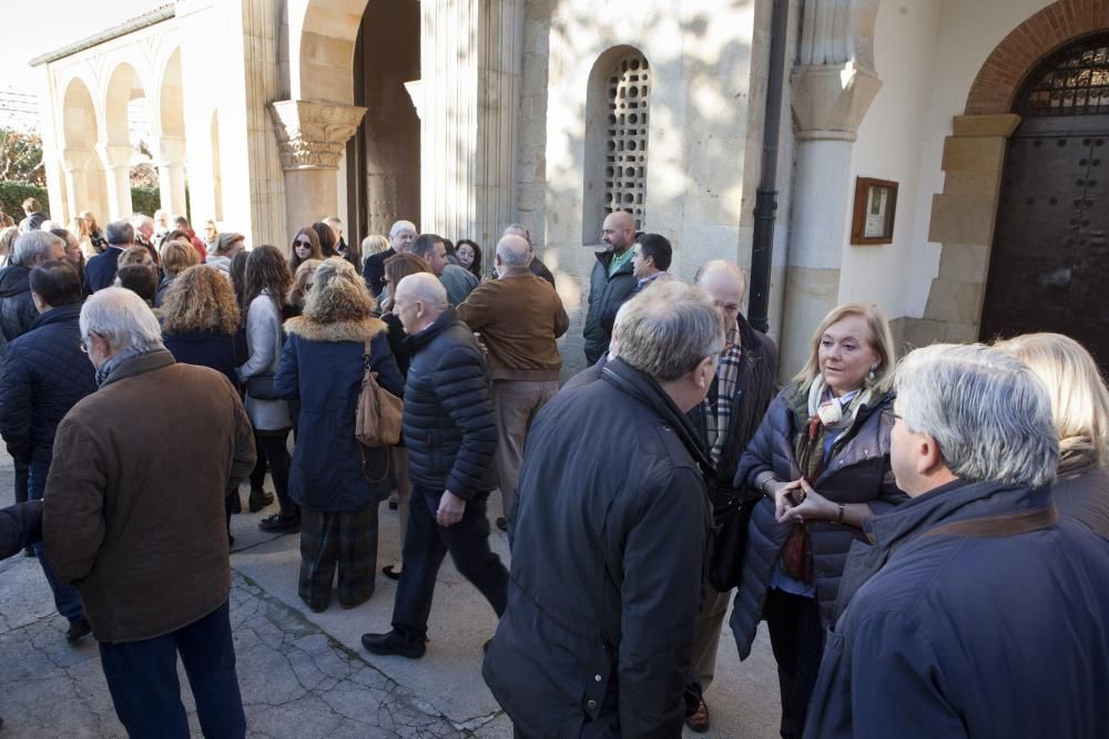 Funeral por Claudio Fernández Junquera en San Julián de Somió