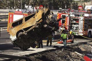 Mueren ocho personas en un accidente de tráfico en Alicante