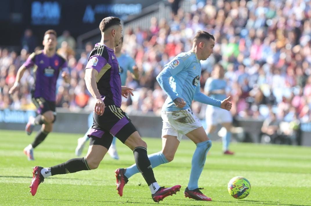 Las mejores imágenes del Celta-Valladolid (3-0)