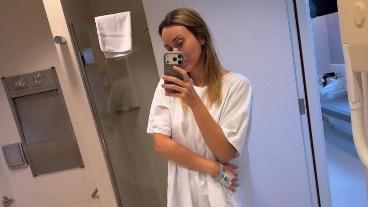 Paula Badosa, en el hospital