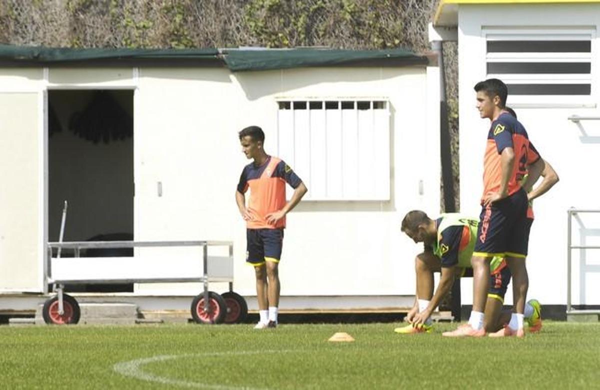 ENTRENAMIENTO DE LA UD LAS PALMAS Y ENTREVISTGA ...