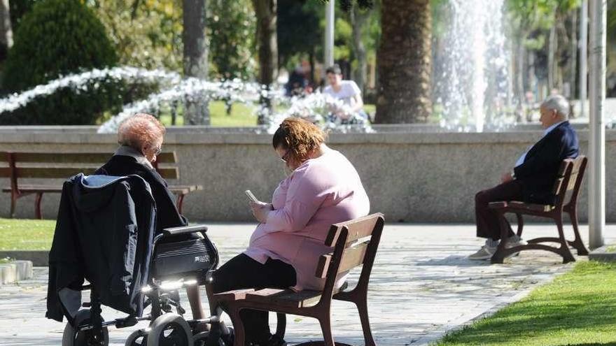 En Galicia un 25% de la población tiene más de 65 años. // Iñaki Abella