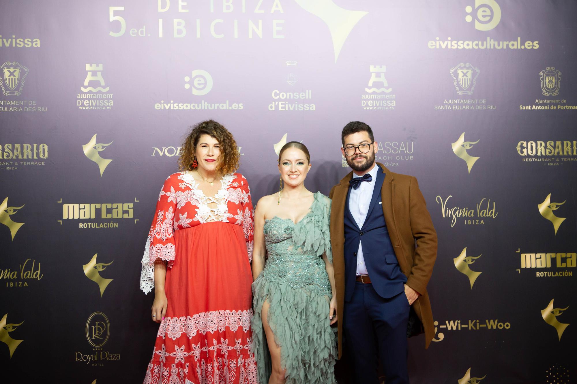 La alfombra roja y gala de clausura del festival Ibicine de Ibiza.