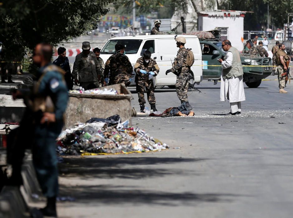 Atentado terrorista en Kabul