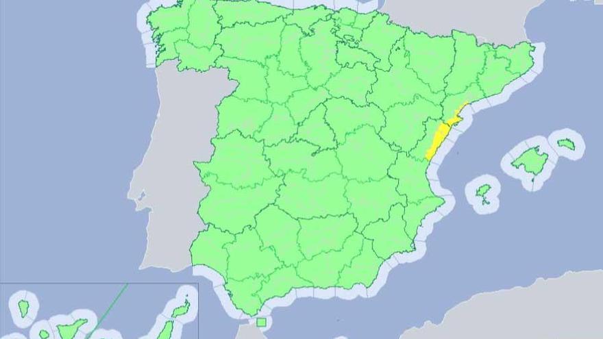 Cañaveral marca la temperatura máxima de España a medianoche con 26,9 grados