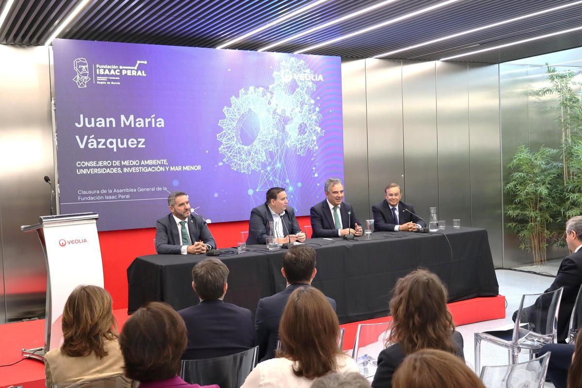 El consejero Juan María Vázquez intervino en el acto.