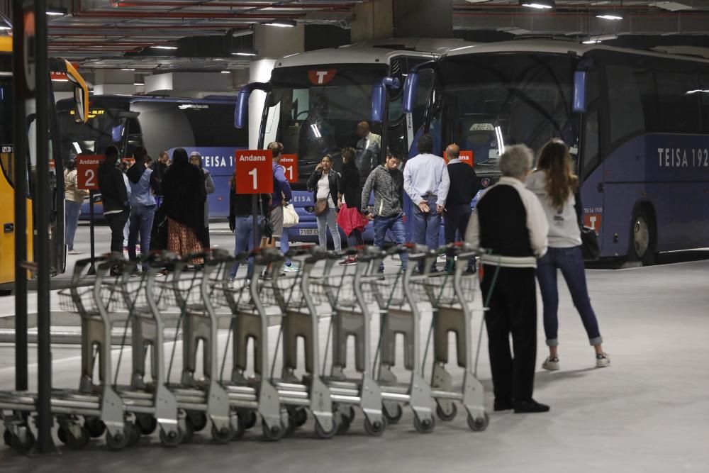 L'estació d'autobusos es posa en marxa