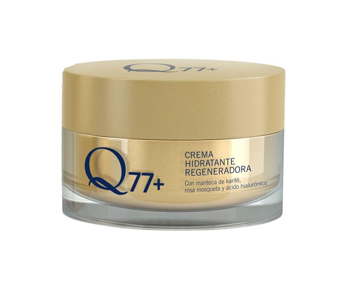 Crema Hidratante Regeneradora de Q77+ (Precio: 49,90 euros/ 50 ml)